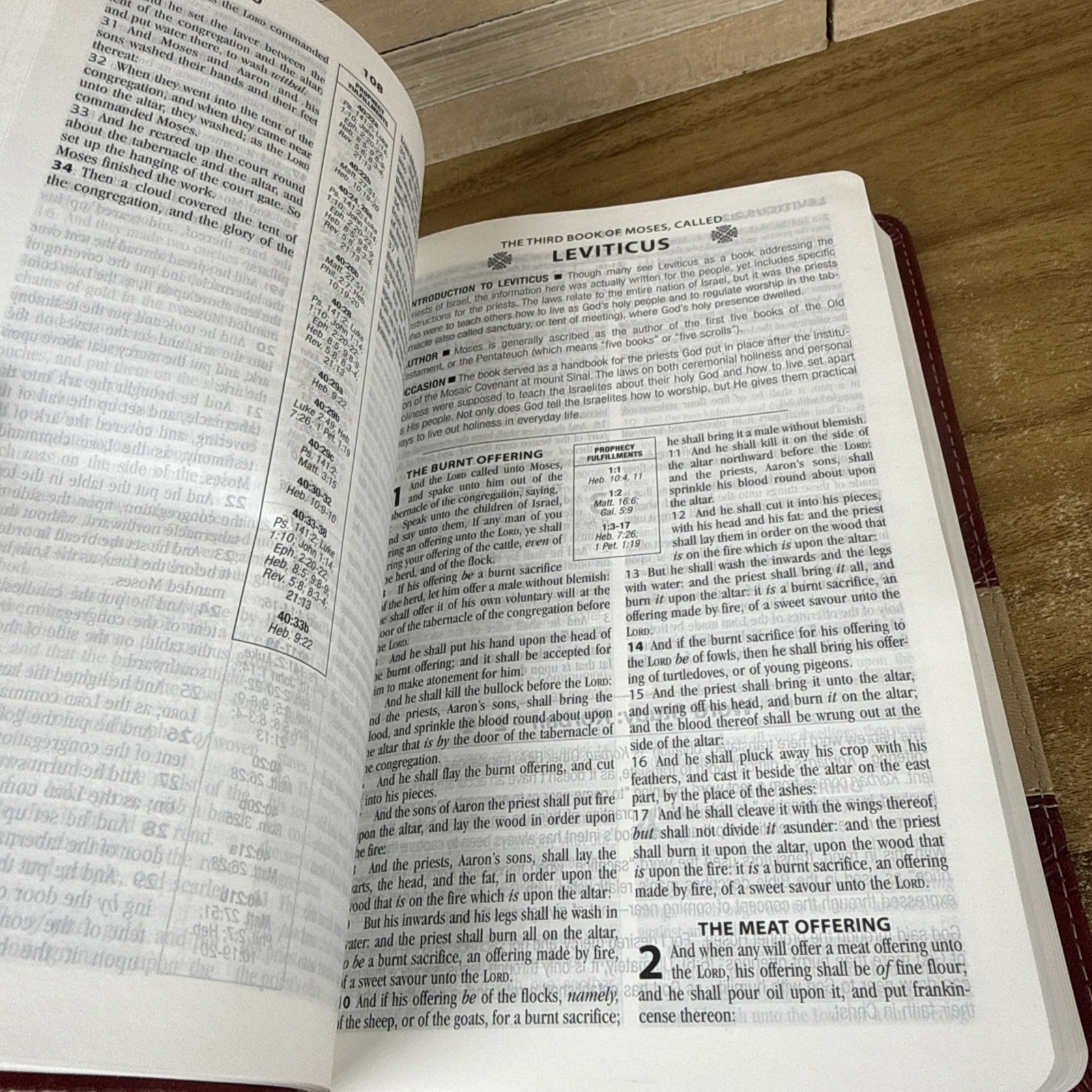 KJV Prophecy Study Bible King James Version Flexible Binding