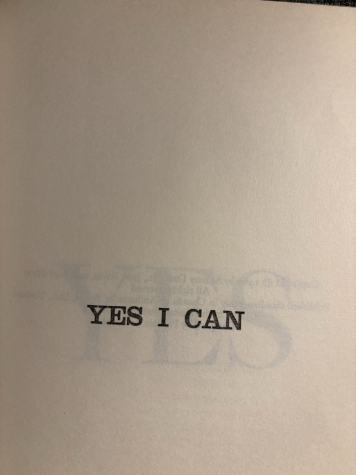 Sammy Davis, Jr. Hardcover books: Yes I Can & Why Me? (First Edition)