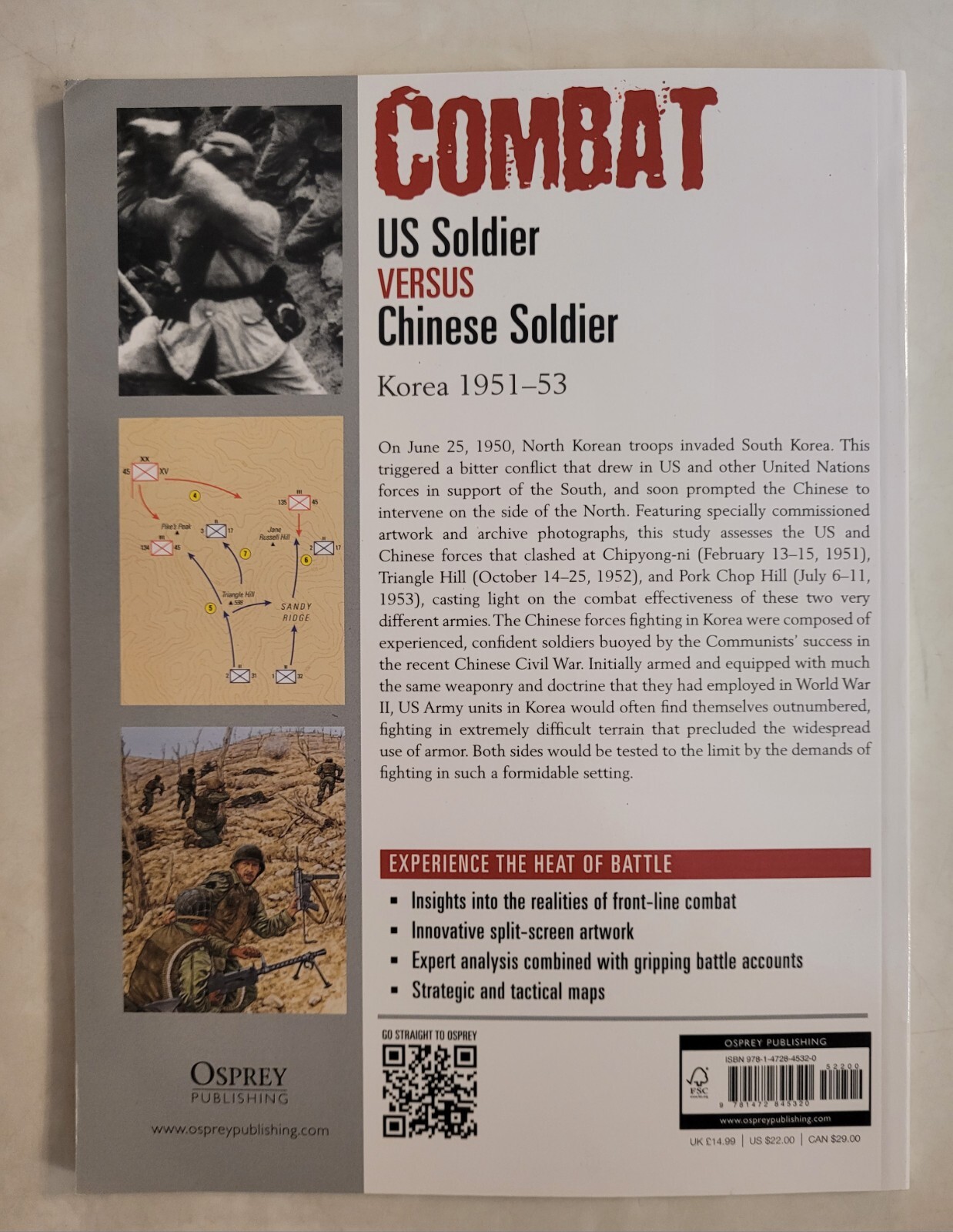 Combat 59: “U.S. Solder Versus Chinese Soldier Korea 1951-53” by Chris McNab