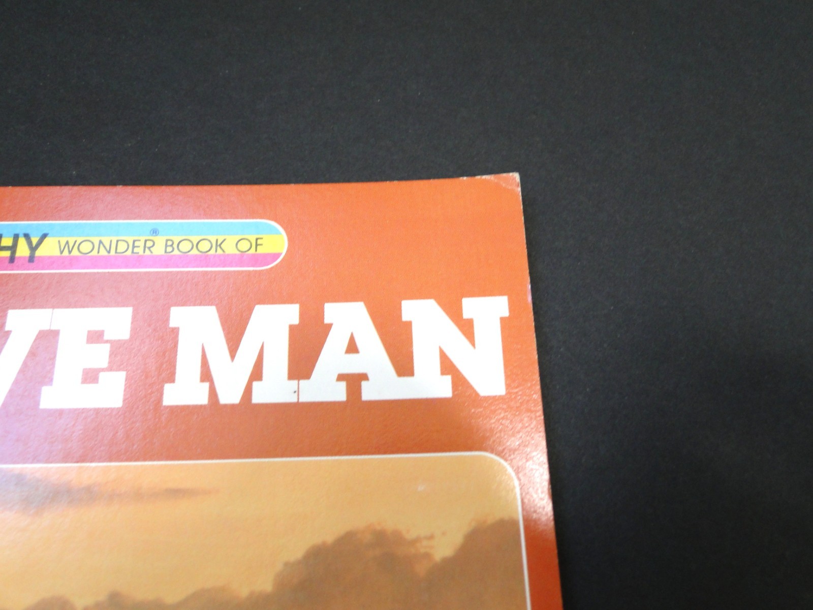 Vintage 1981 The How and Why Wonder Book of Primitive Man by Donald Barr