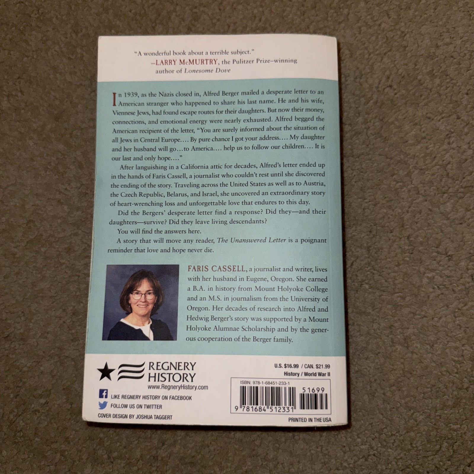 The Unanswered Letter: One Holocaust Family’s Desperate Plea for Help Brand New