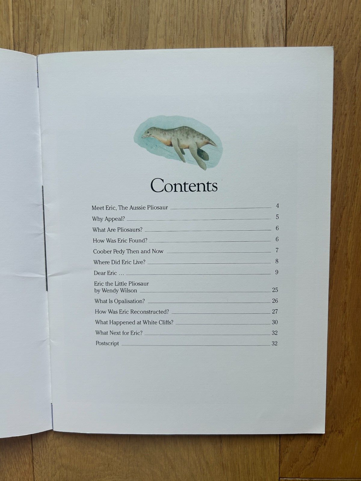Letters to Eric The Aussie Pliosaur – Judith Simpson & Karina Kelly 1993 Rare