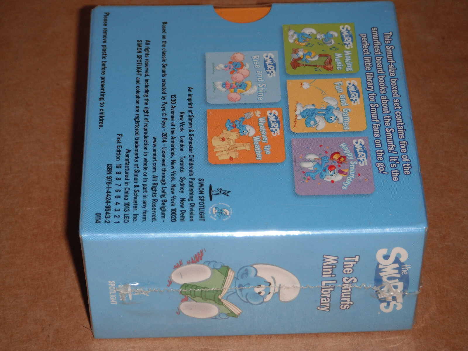 Smurfs Mini Library: Mini Board Books Box Set