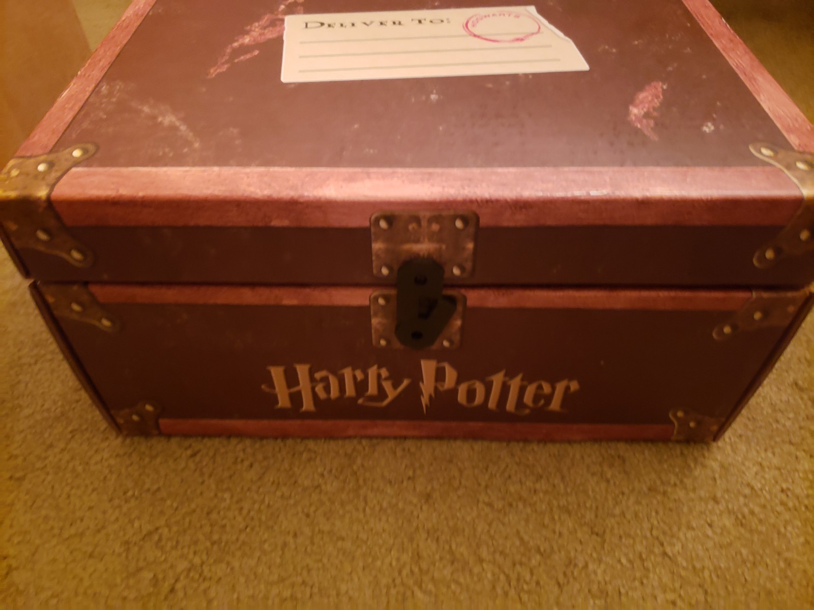 HARRY POTTER BOXED SET HARDCOVER 1-7 TRUNK CHEST LIMITED EDITION FREE SHIPPING