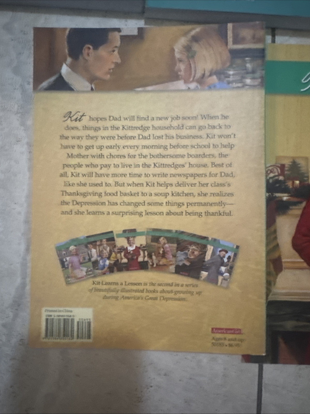 American Girl Kit Kittredge Book Lot Beforever 1 2 3 4 1930s Historical Fiction