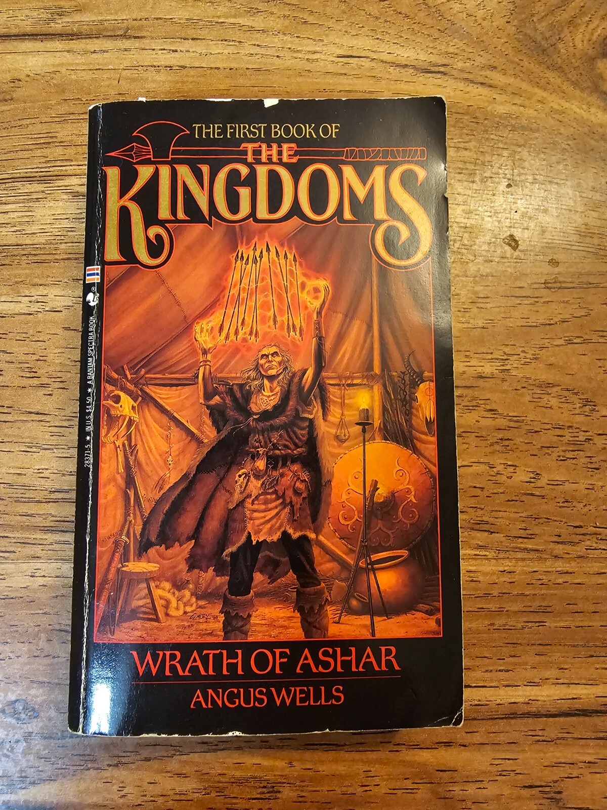 The Kingdoms: Wrath of Ashar Angus Wells 1990 Fantasy Paperback
