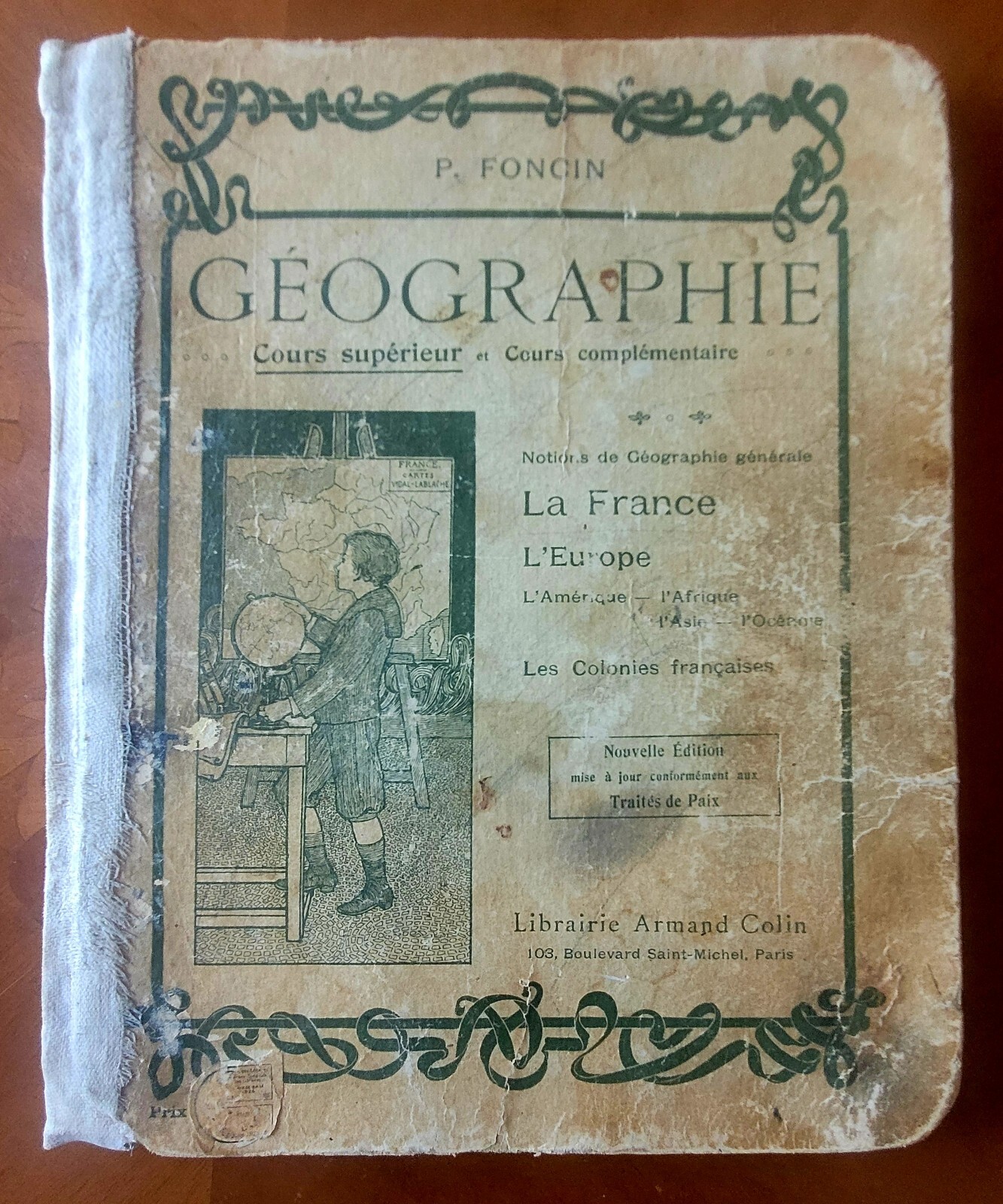 France, Geography by P.Foncin, 231 pages.
