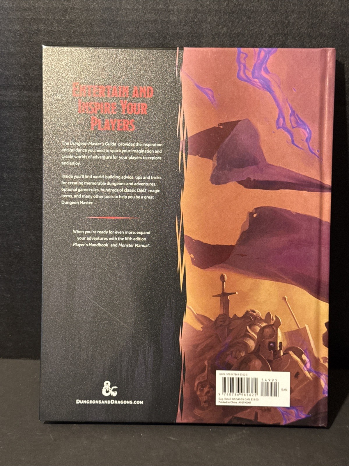 Dungeons and Dragons Dungeon Master’s Guide Hardcover Book D&D, 2014 NEW 7D