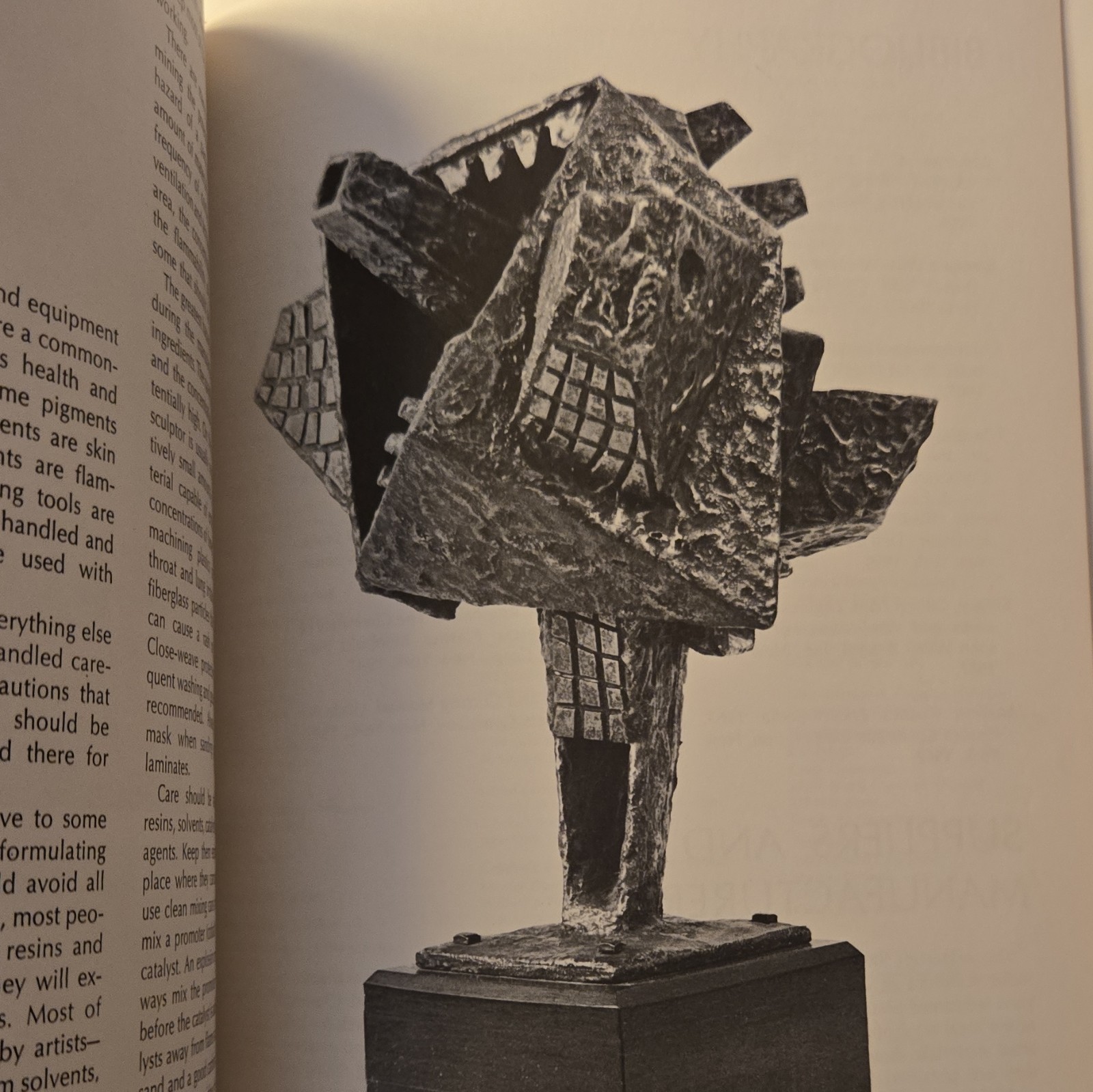 John Baldwin Contemporary Sculpture Techniques Welded Metal Fiberglass HC