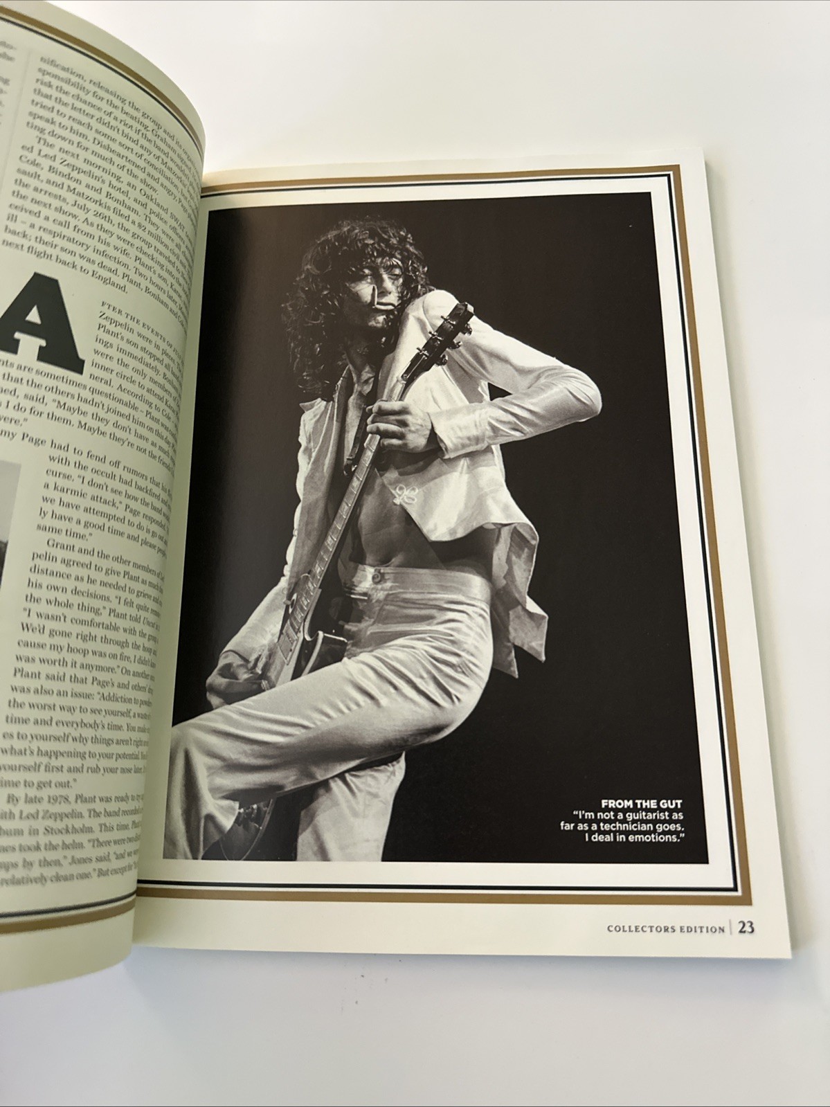 LED ZEPPELIN -ROLLING STONE COLLECTOR’S EDITION MAGAZINE – “INSIDE THEIR MUSIC”