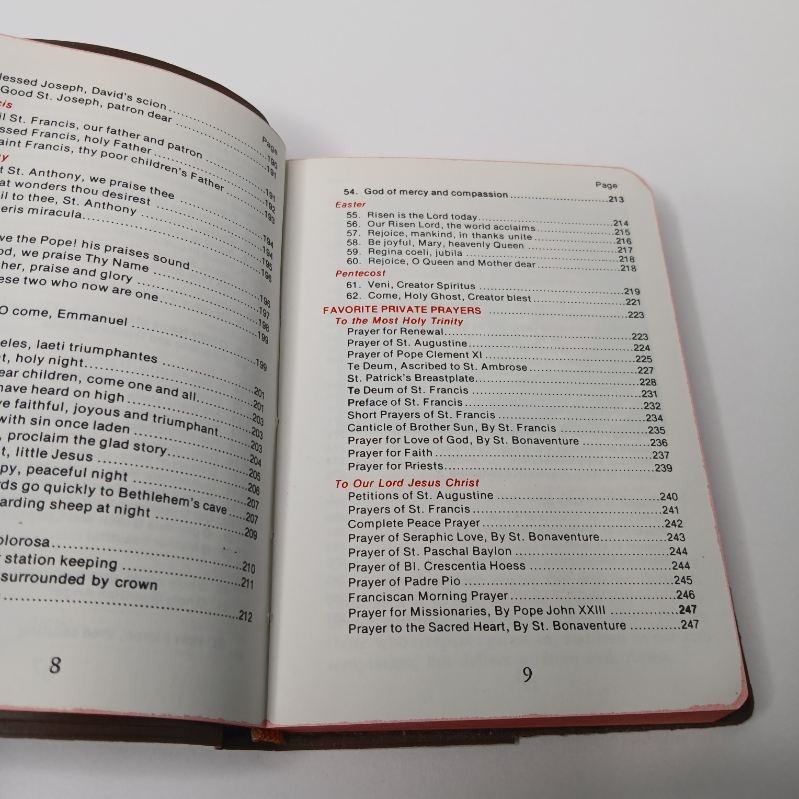 My God And My All 1976 Revised Edition By Franciscan Herald Press Chicago, ILL.