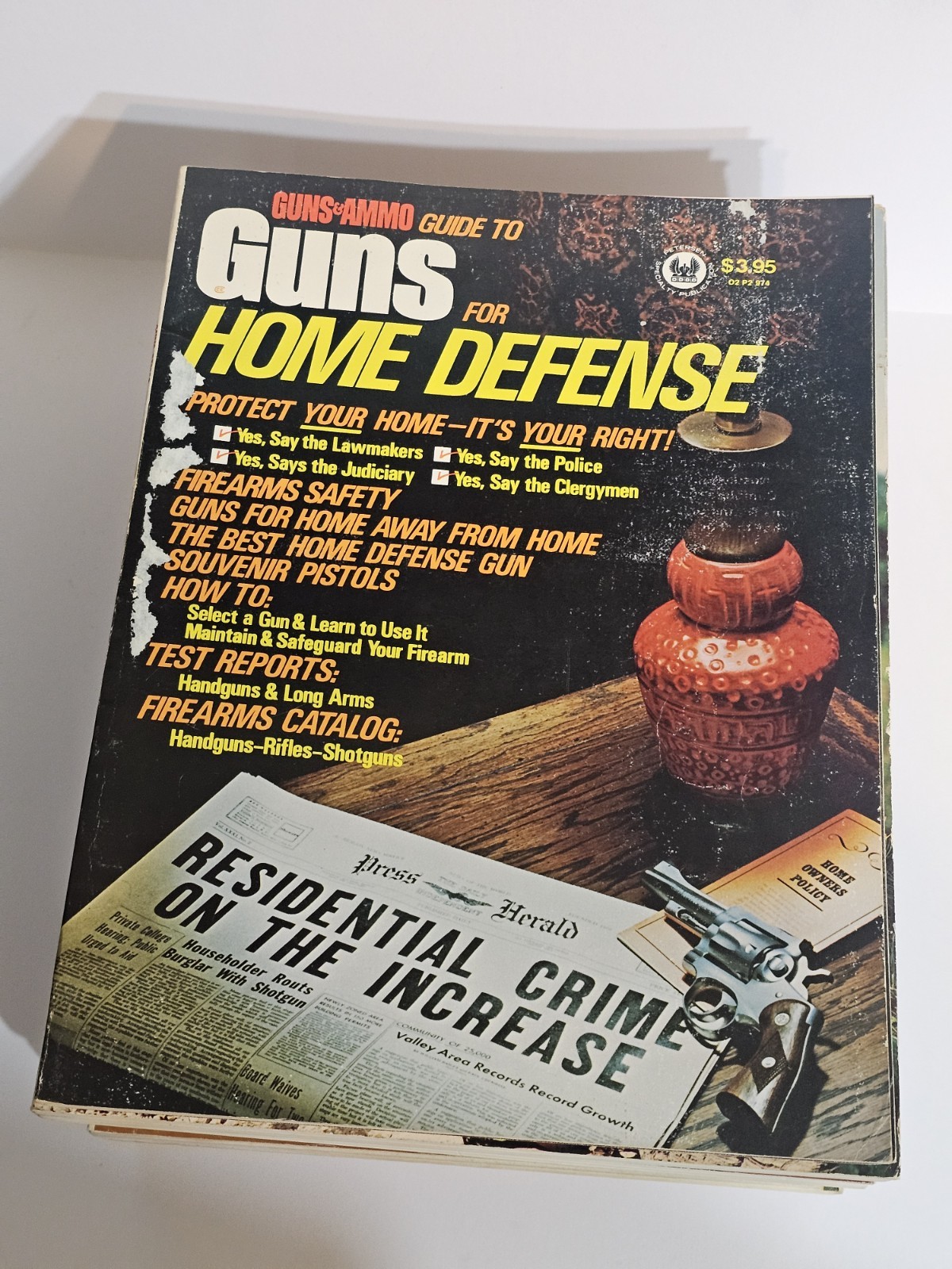 Vintage Lot of 11 Guns & Ammo Annuals, Guns Illustrated Journals and More.