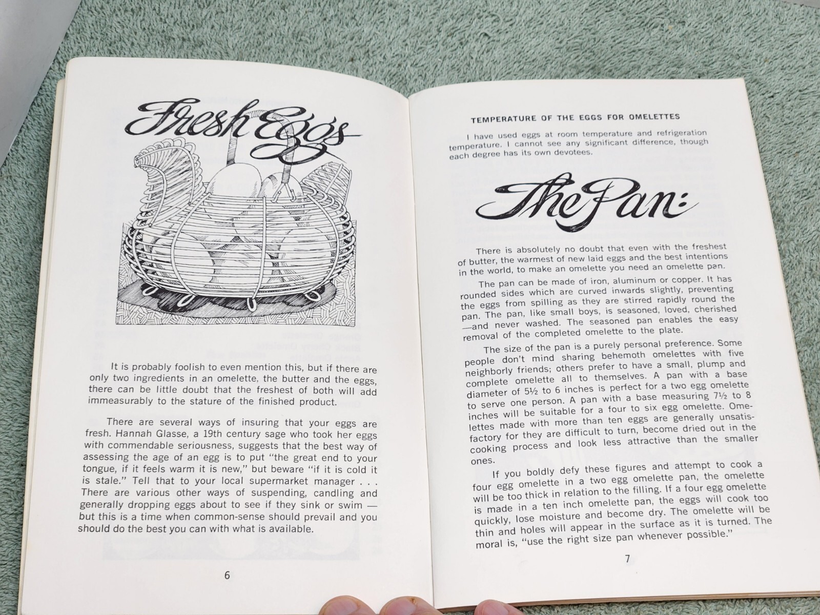 Omelette Originals Cookbook Irena Chalmers Bob Penny 1977 Potpourri Press