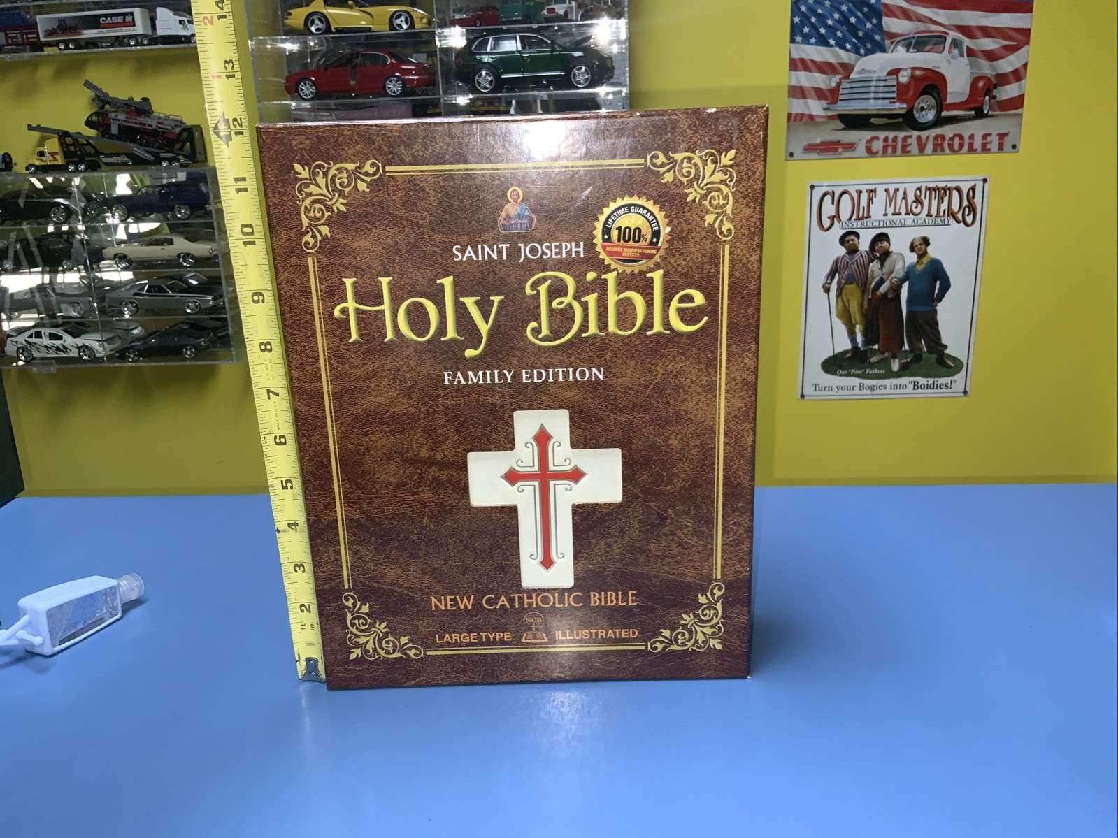 St. Joseph Catholic Family Edition Simulated Leather Large Print Gold Edges NEW