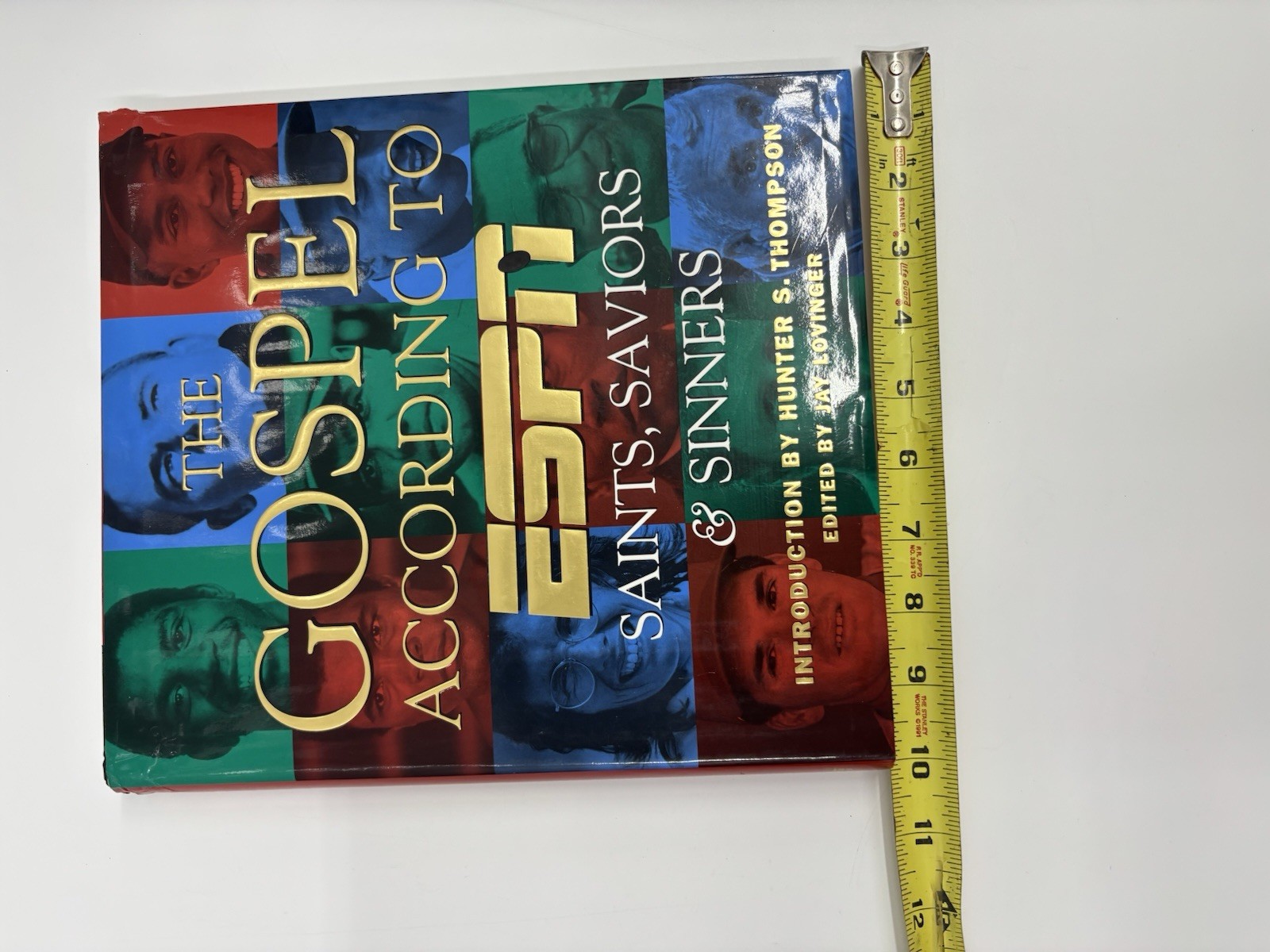The Gospel According to ESPN Hardcover Book 1st Edition Hunter S Thompson 2002
