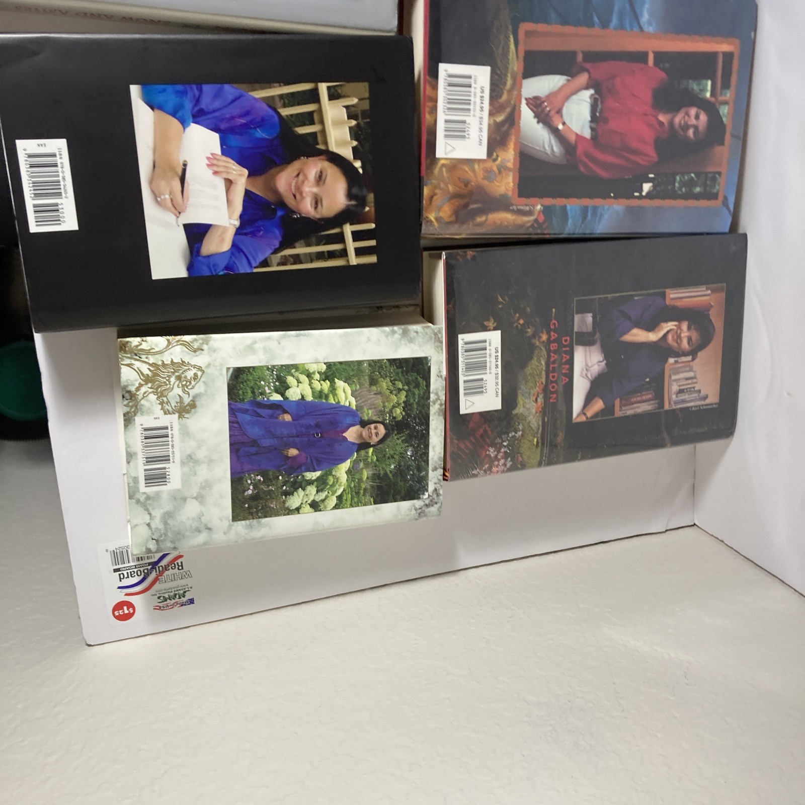 A Diana Gabaldon Hardcover Outlander Series Seven Book Set Books 1-7 SIGNED READ