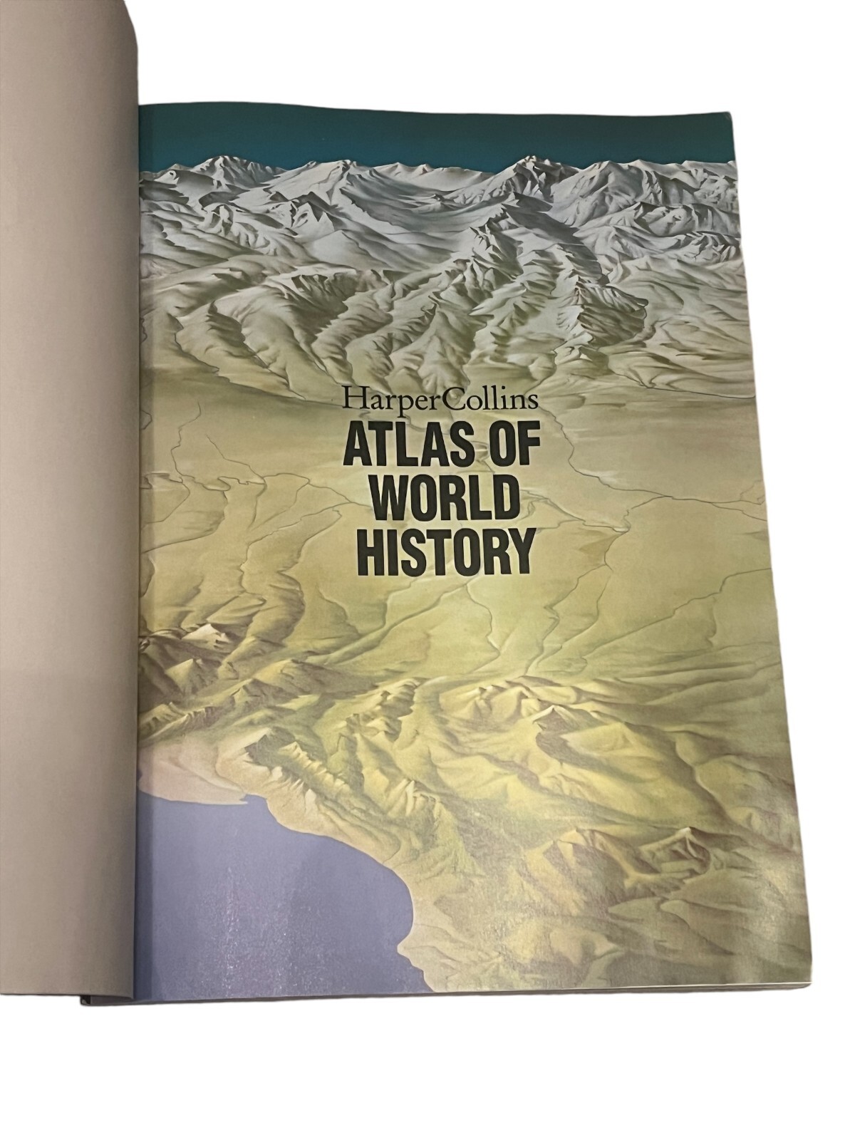 Atlas of World History Book By Harper Collins 1999 Paperback History