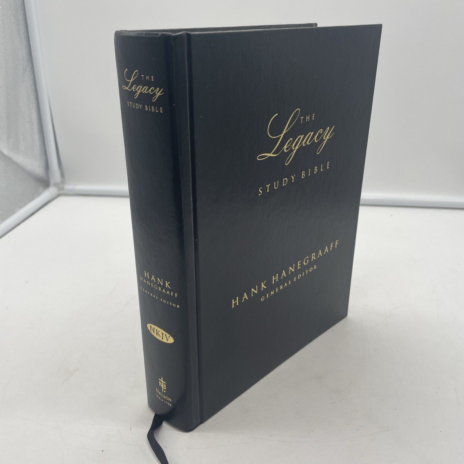 Legacy Study Bible New King Hank Hanegraaff NKJV Black Hardcover 2007