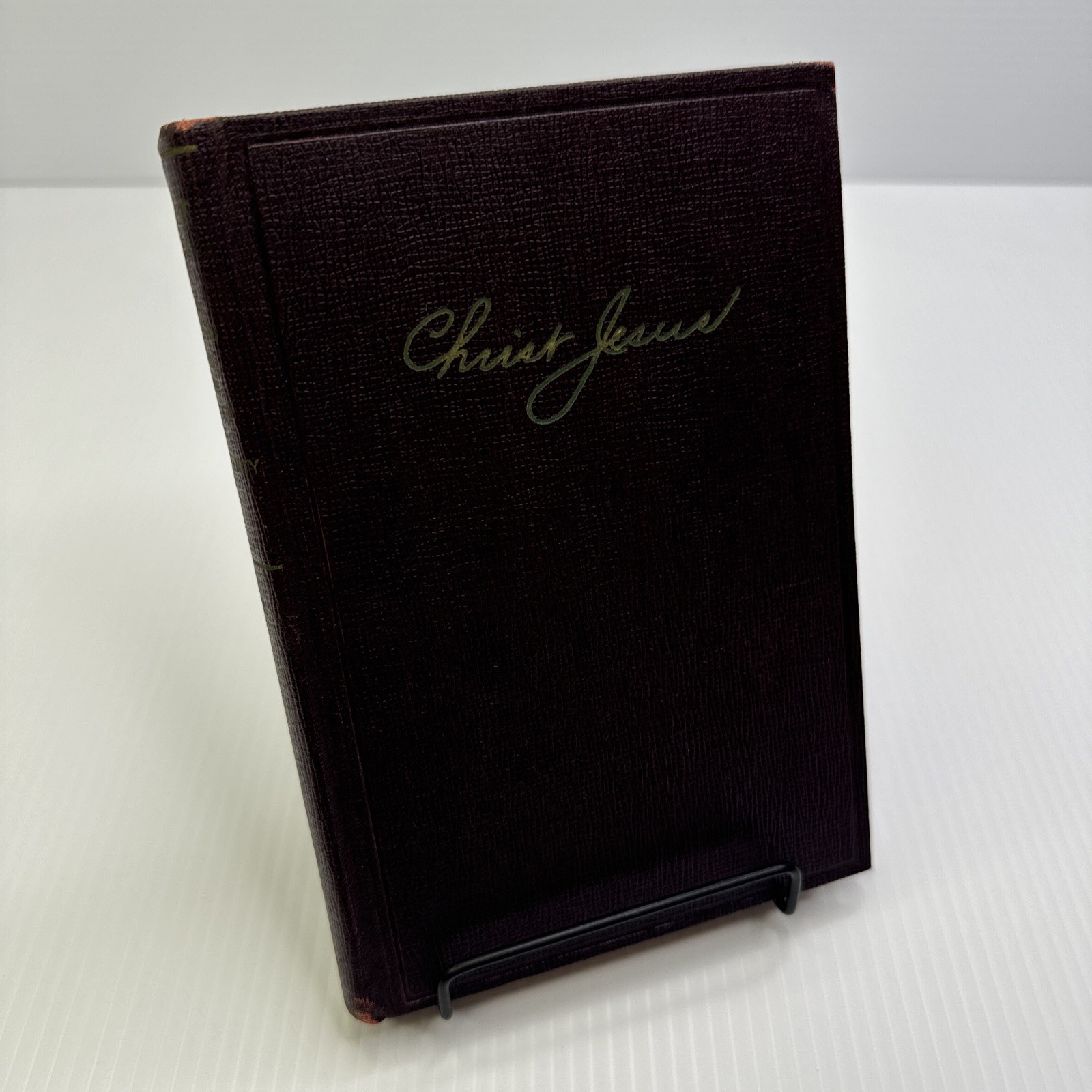 Christ Jesus the Authentic Story John A. Dakes Signed! 1940 HC Avalon Publishing