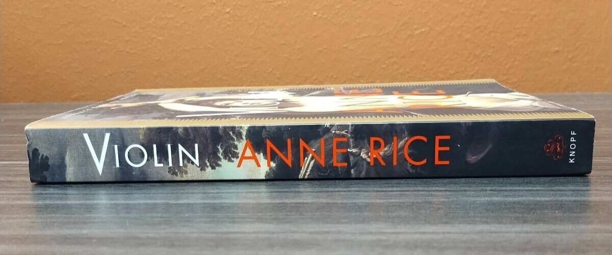 Violin Anne Rice Advance Reader Edition ARC Knopf 1997 Horror Supernatural Ficti