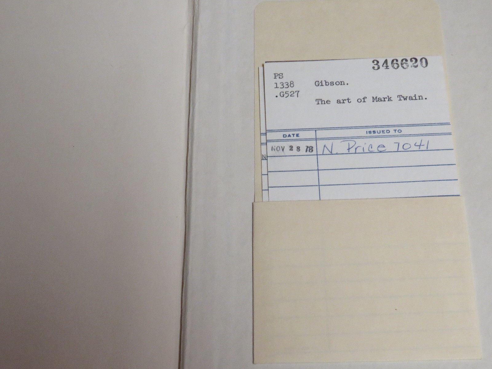 HC Book The Art of Mark Twain by William M. Gibson 230 Pages 1976