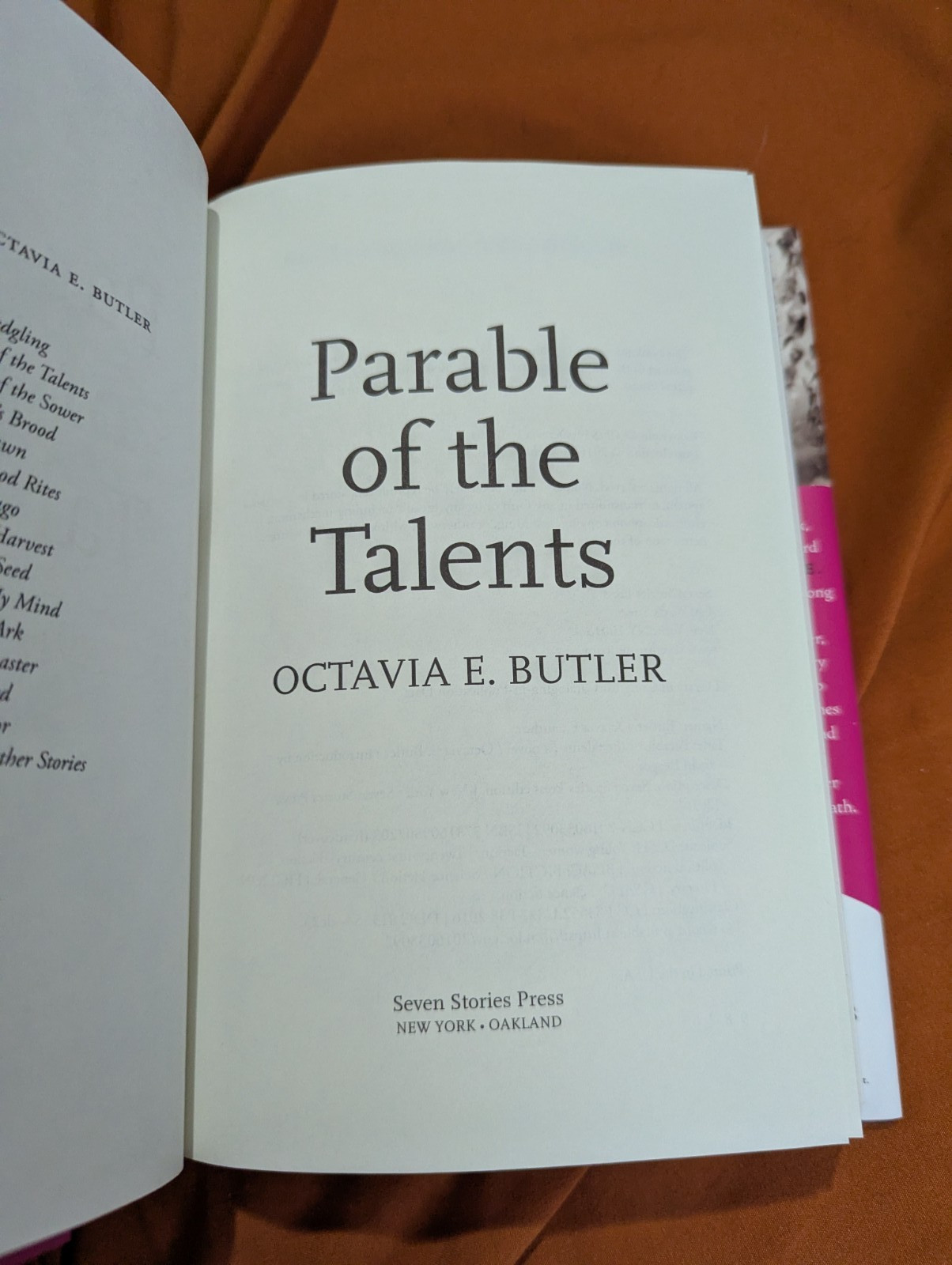 Octavia Butler Parable of the Sower; Parable of the Talents 2 Volumes 2016