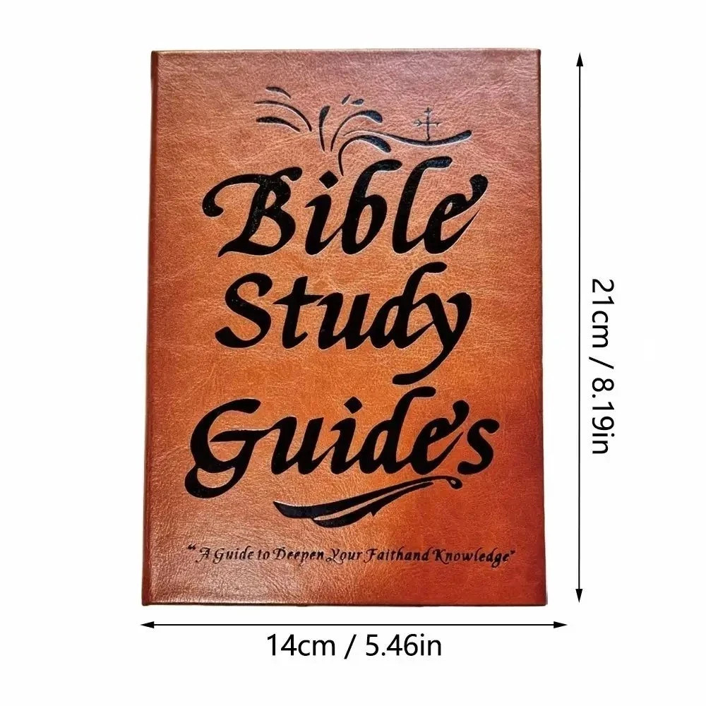 66-Page Bible Study Guide, Daily Devotional Journal,Study Notebook Planner US