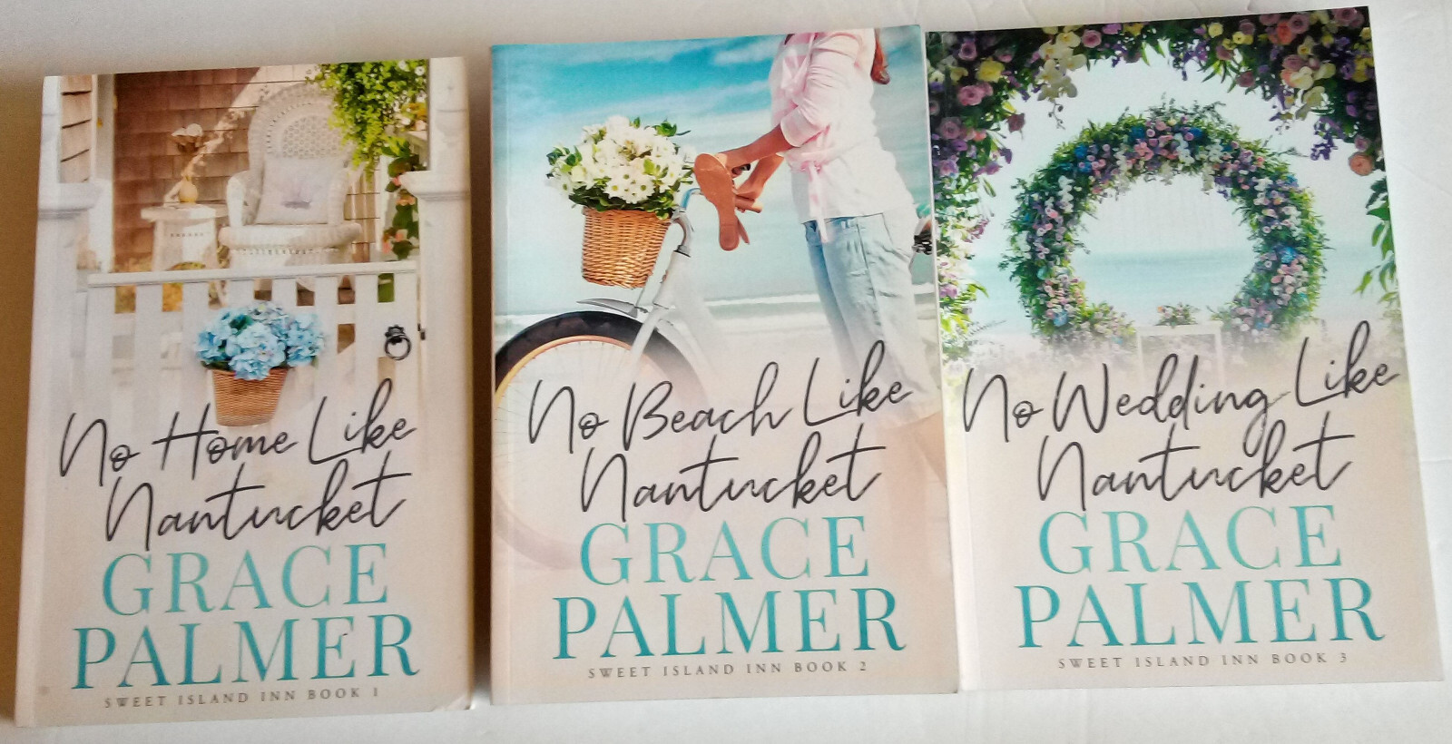 SWEET ISLAND INN series Grace Palmer 3 books No Home Like Nantucket + MORE