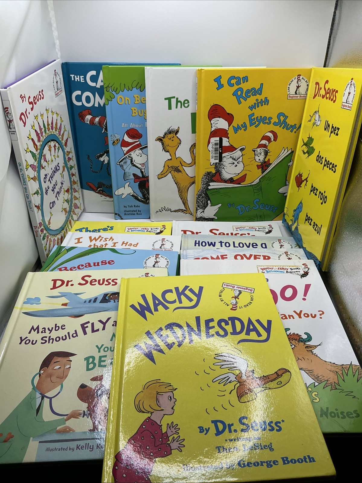 Lot of 15 Dr Seuss Beginner Books Bright And Early Books Hardcover New!