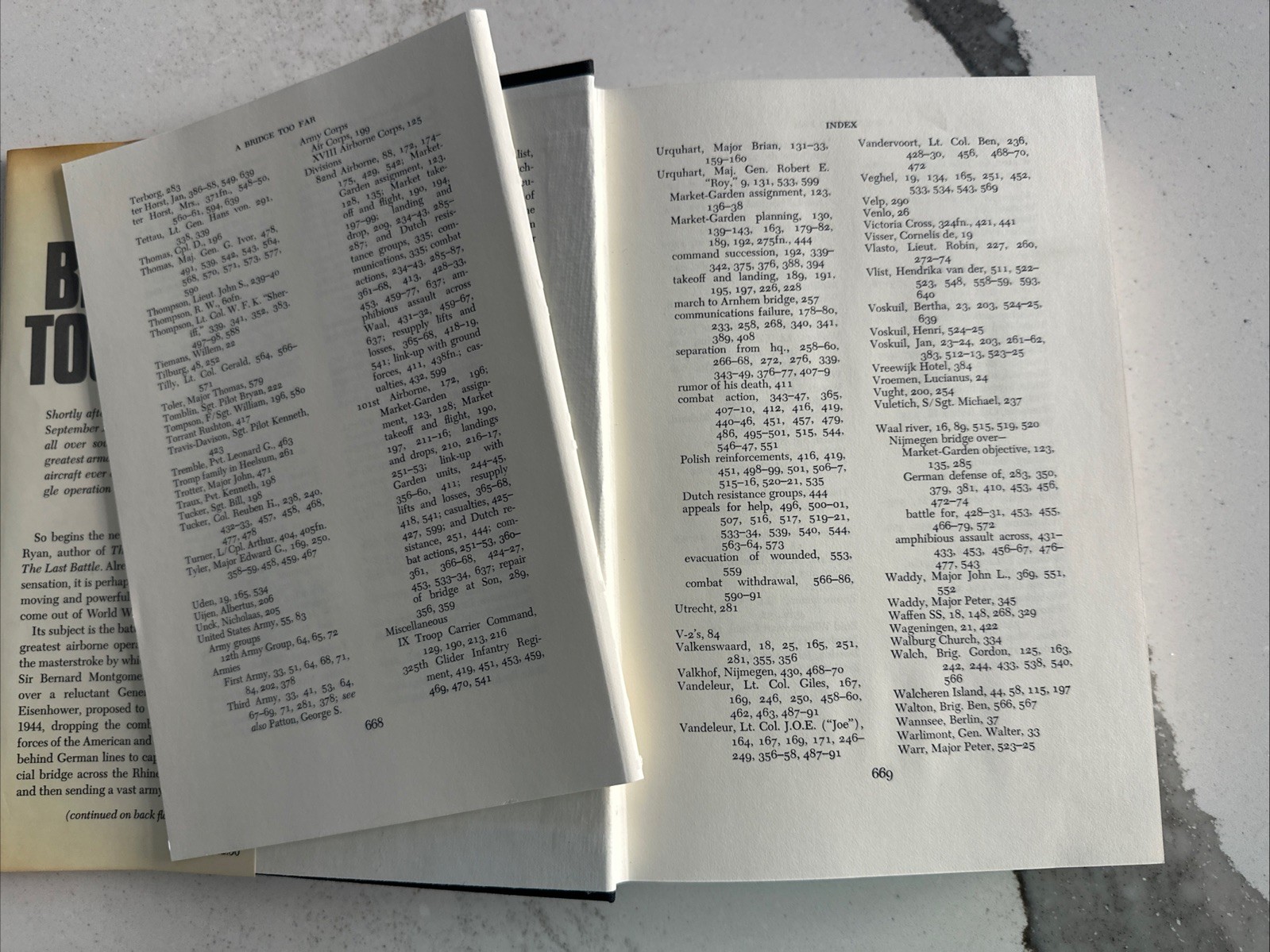 A Bridge Too Far by Cornelius Ryan 1974 RARE BINDER’S ERROR FIRST EDITION HCDJ