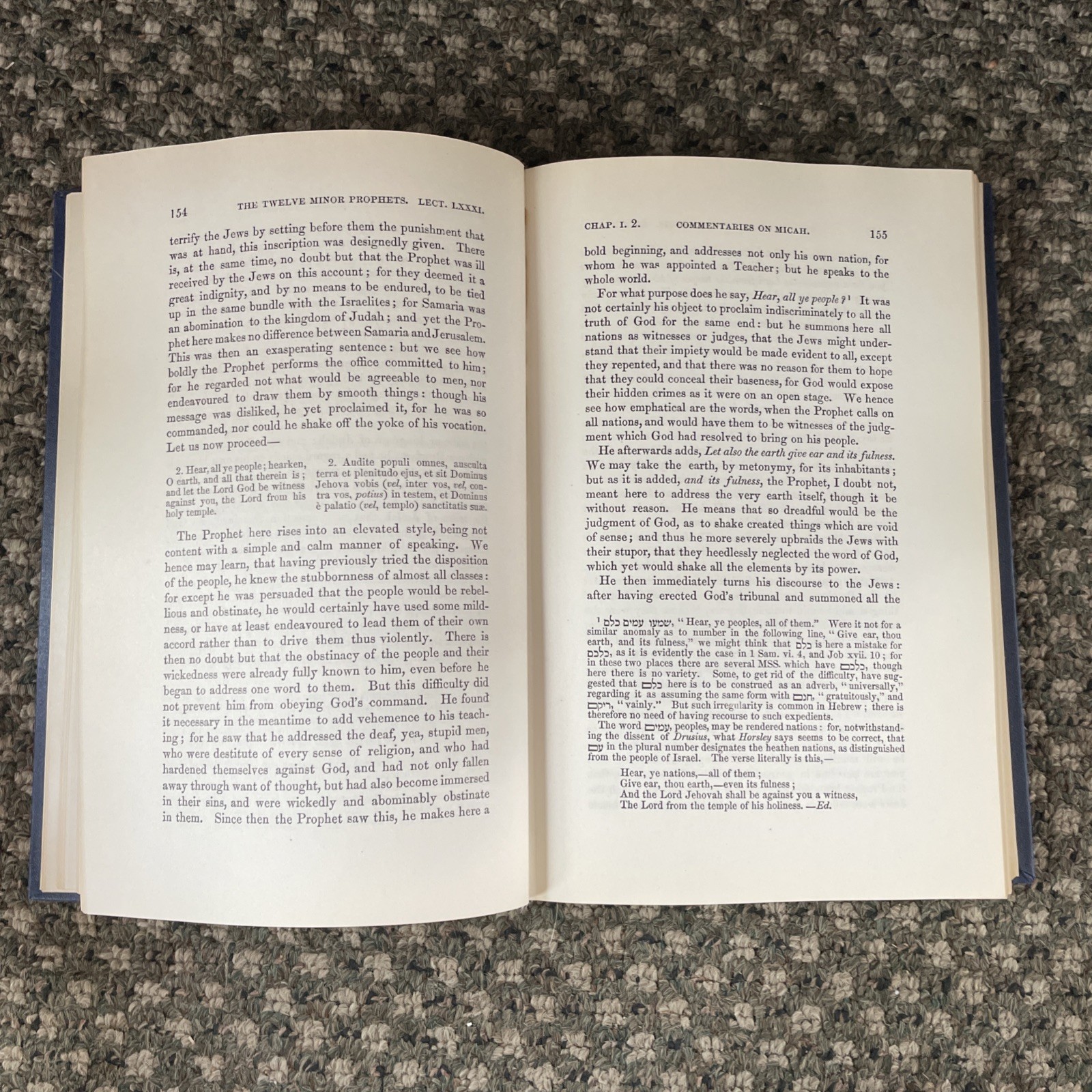 Calvin’s Commentary on Minor Prophets 5 Volume Set Eerdmans Hardback