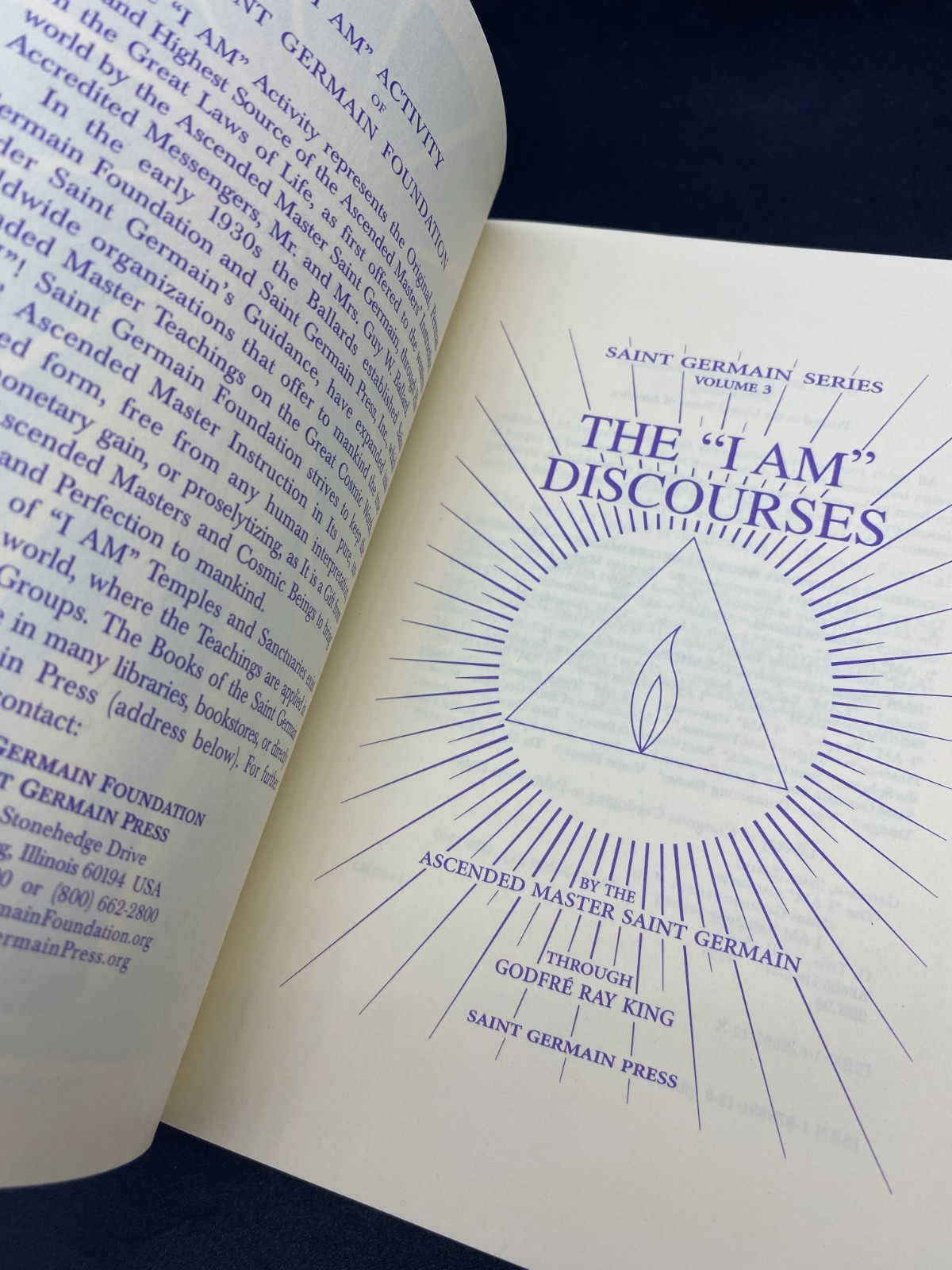 Unveiled Mysteries & The “I Am” Discourses – Saint Germaine/Godfre Ray King