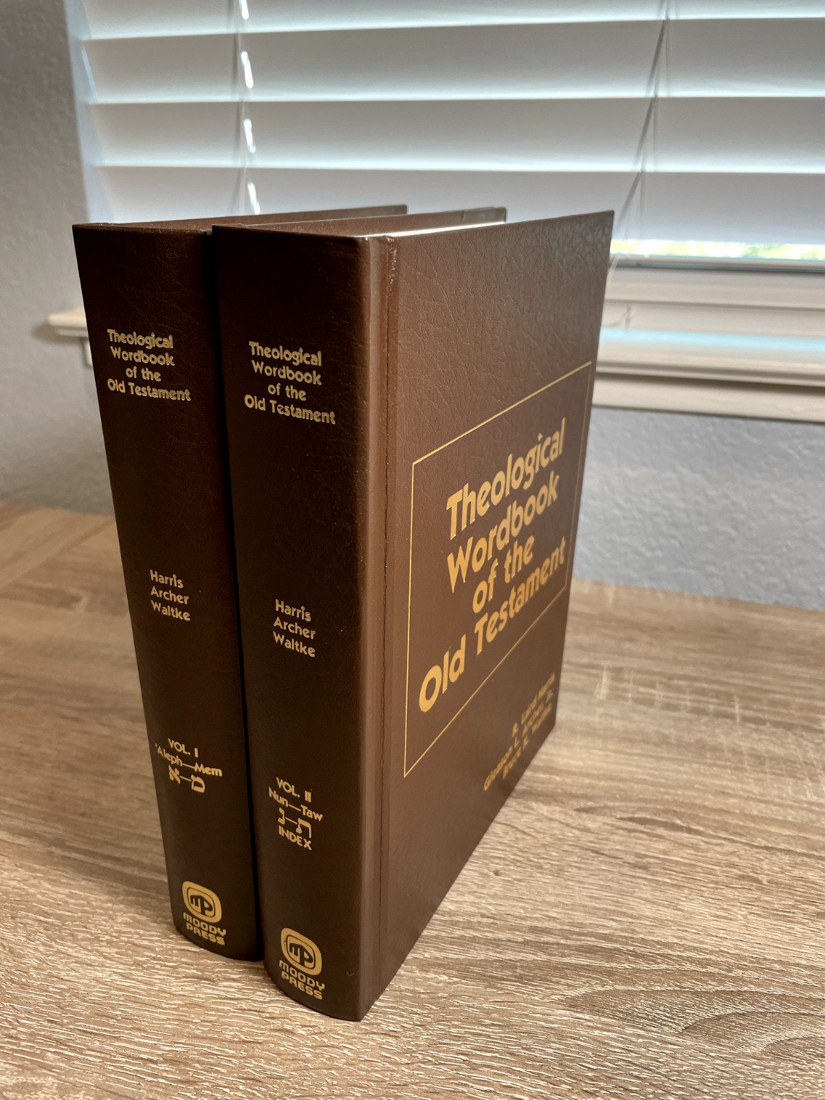 Theological Wordbook of the Old Testament (Vol. 1 & 2) by R. Laird Harris et al
