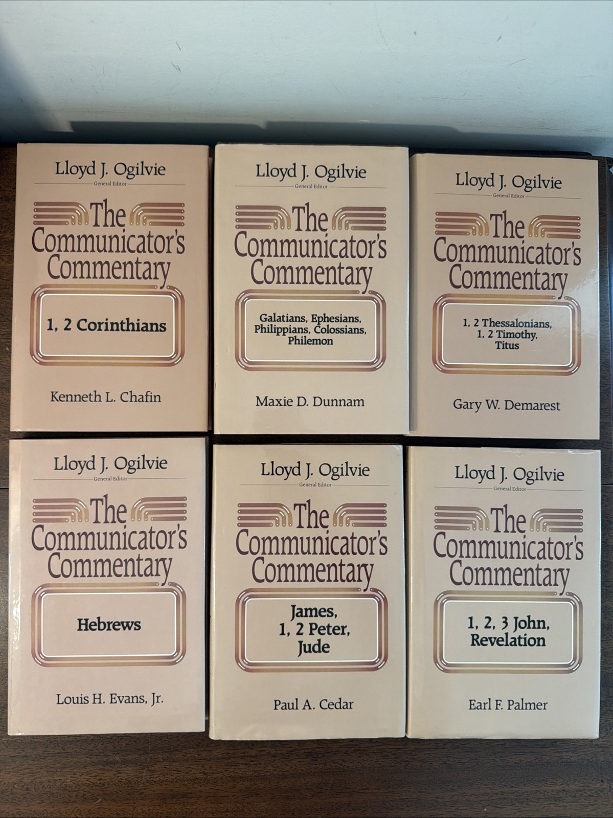 Ogilvie THE COMMUNICATOR’S COMMENTARY New Testament Bible Complete 12 Volume Set