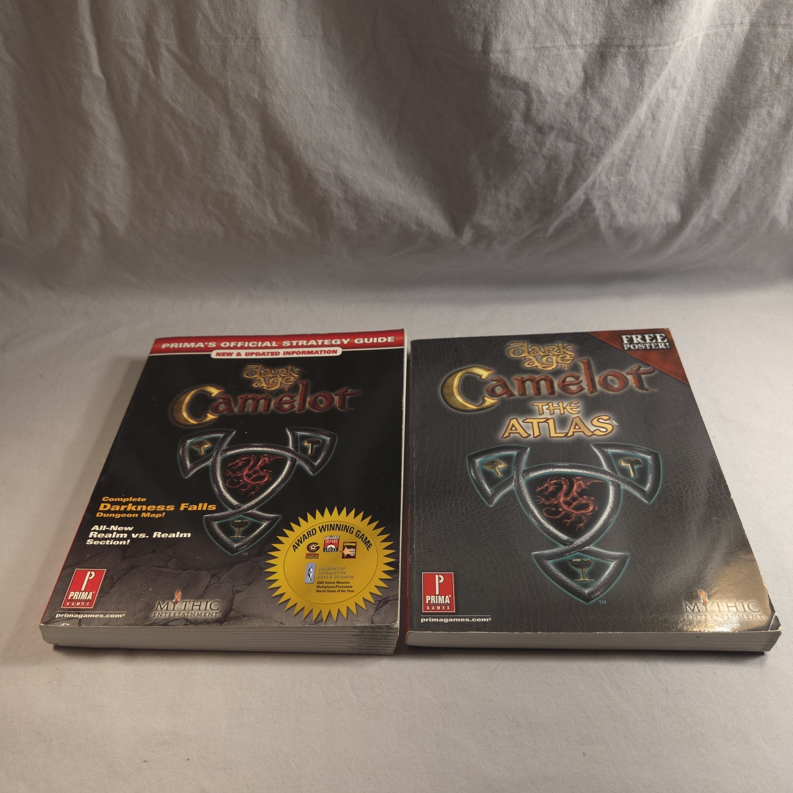 Dark Age of Camelot Strategy Guide & Atlas Mythic Entertainment Books No MAP