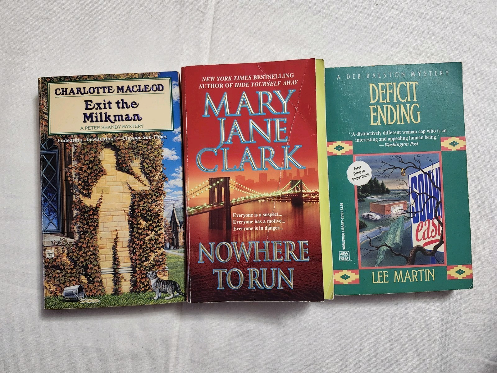 Lot of 20 Mysteries Thrillers – Paperback Books – Mixed Authors -FREE SHIP #5