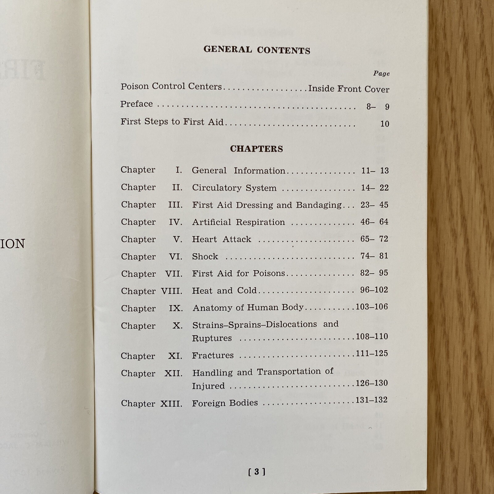 1971 State of Washington Industrial First Aid Booklet 134 Pages Dept. of L&I