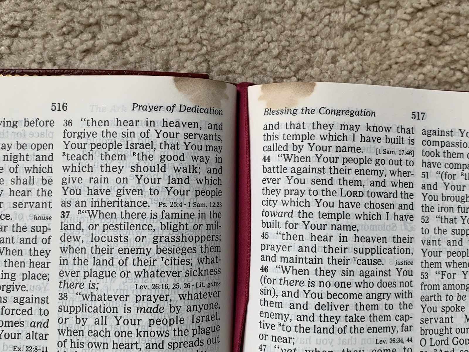 Holy Bible New King James Version NKJV Giant Print Red Letter 1992 NELSON 236BG