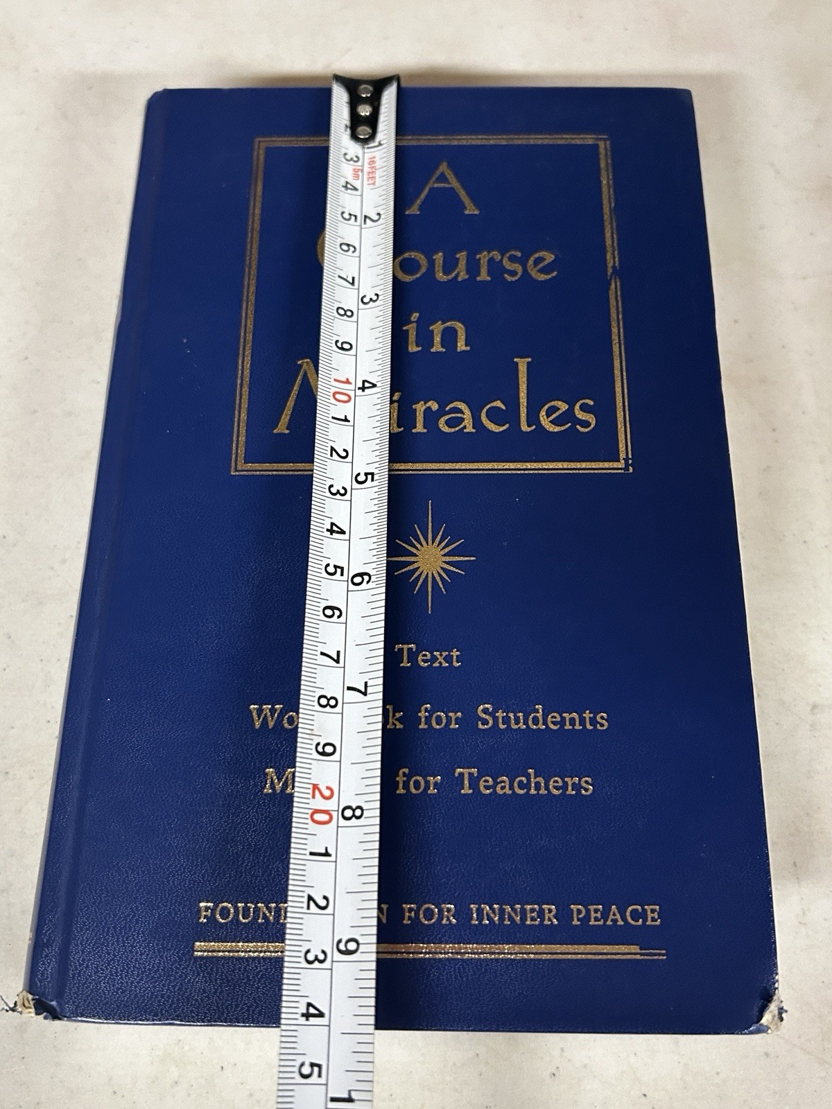 A Course in Miracles by Foundation of Inner Peace Hardback