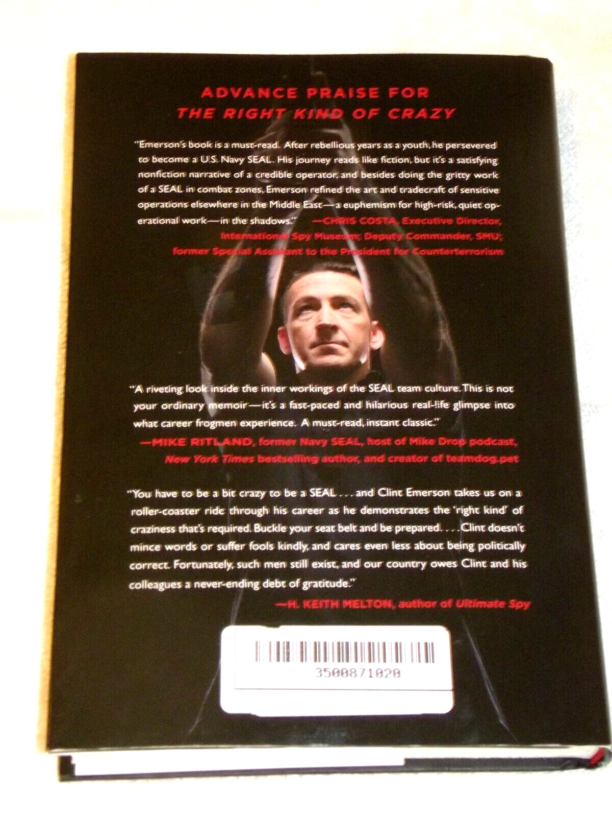 Pristine 2019 1st/1st “The Right Kind of Crazy” Clint Emerson 100 Deadly Skills