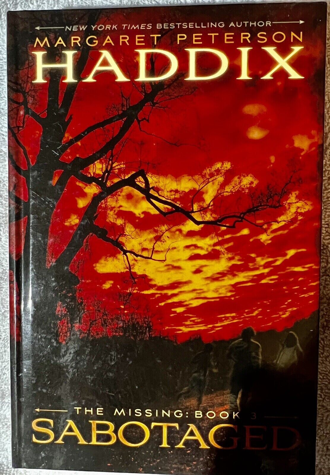 THE MISSING (FOUND SENT SABOTAGED) Lot of 3 Books by Margaret Peterson Haddix
