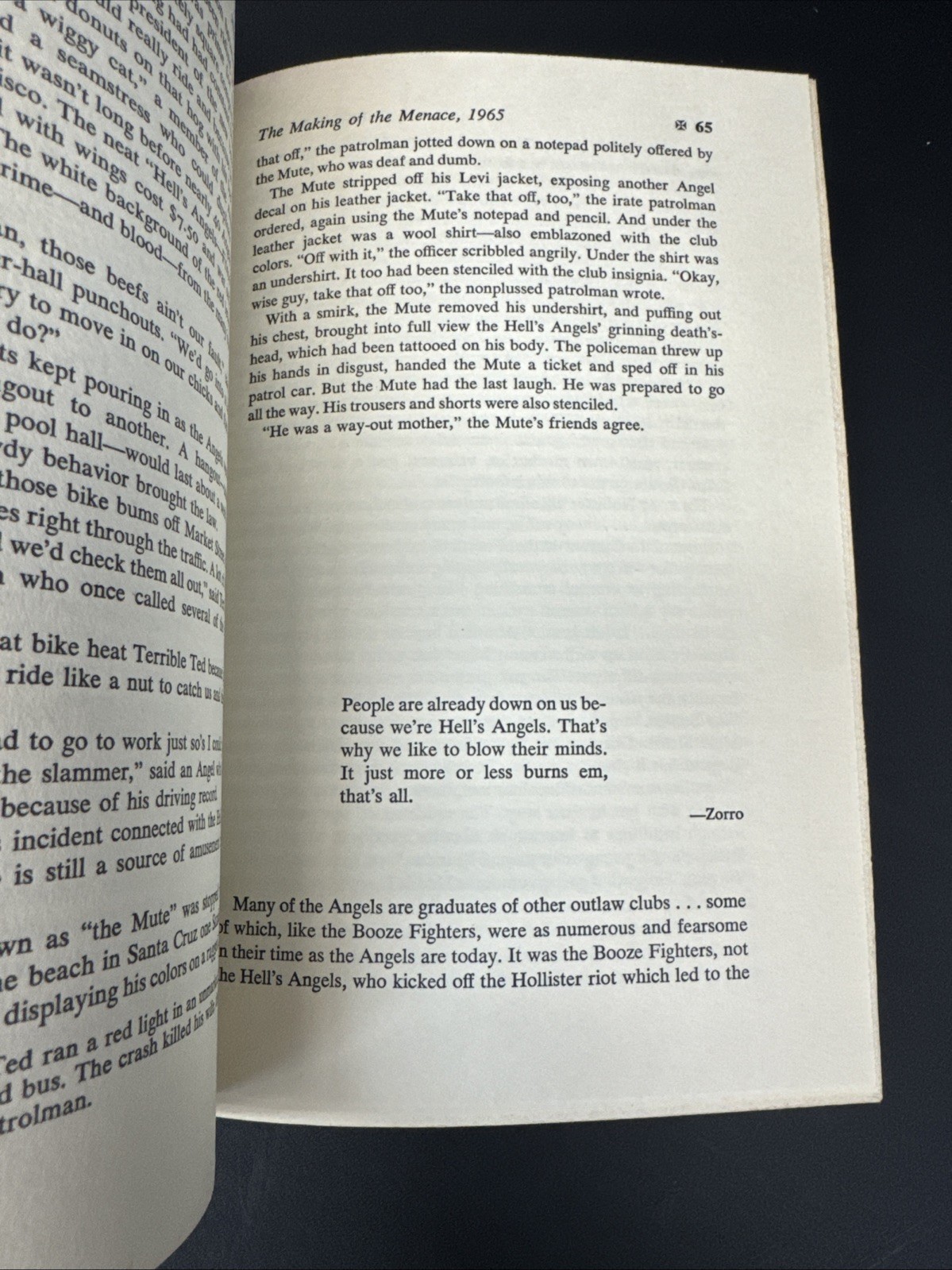 Hell’s Angels A Strange And Terrible Saga By Hunter S. Thompson (1966,1967)