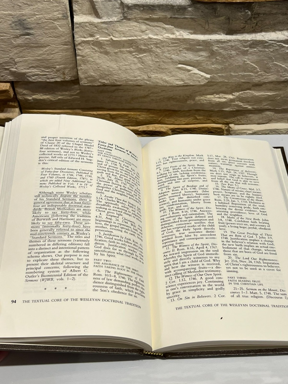 Doctrinal Standards in the Wesleyan Tradition Thomas C Oden 1988 HCDJ Theology