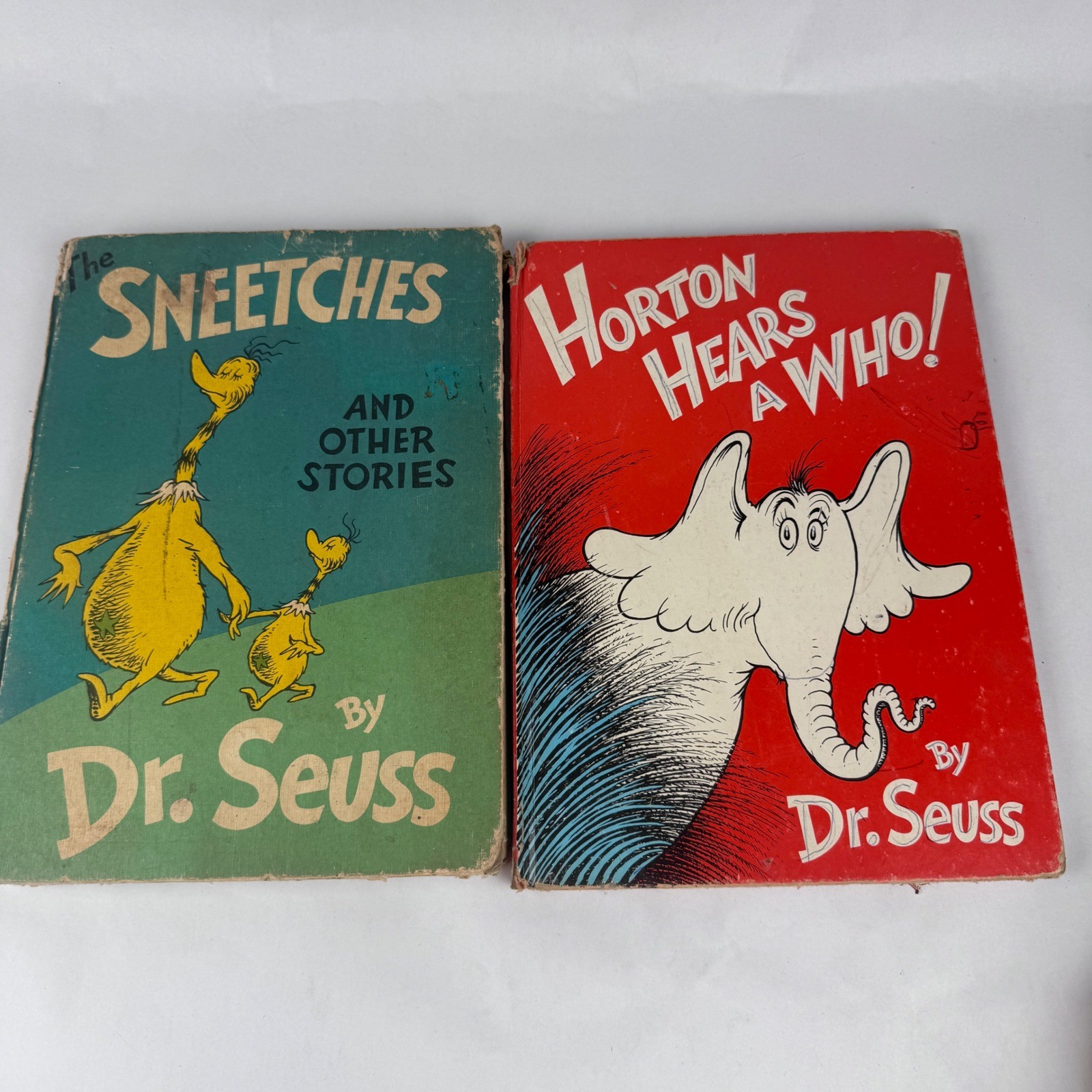 Vintage Dr Seuss Books Lot of 11 Hardback Sneetches Horton Hears a Who