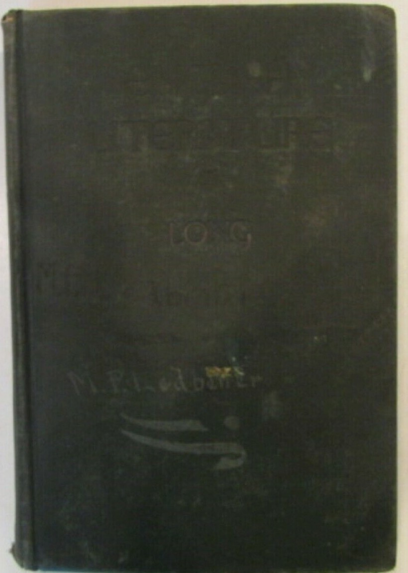 English Literature Its History and Its Significance for the Life … 1909