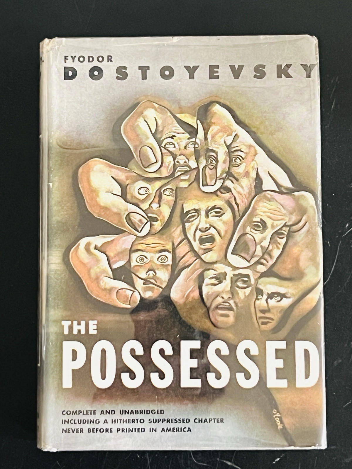 THE POSSESSED by Fyodor Dostoyevsky HC/DJ Modern Library $1.25 c. 1947/1952