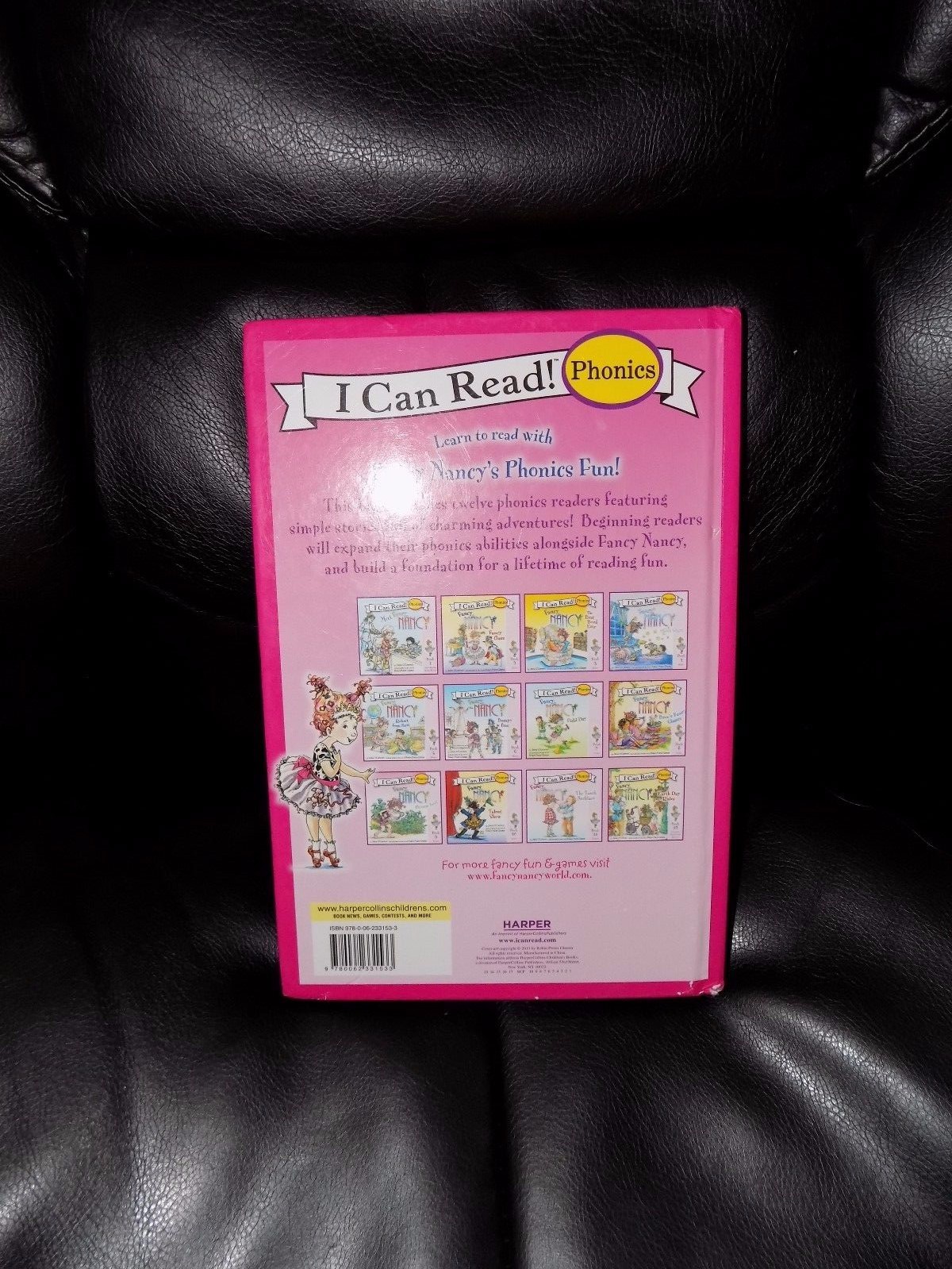 FANCY NANCY’S PHONICS FUN I CAN READ! 12 BOOKS IN ONE EUC