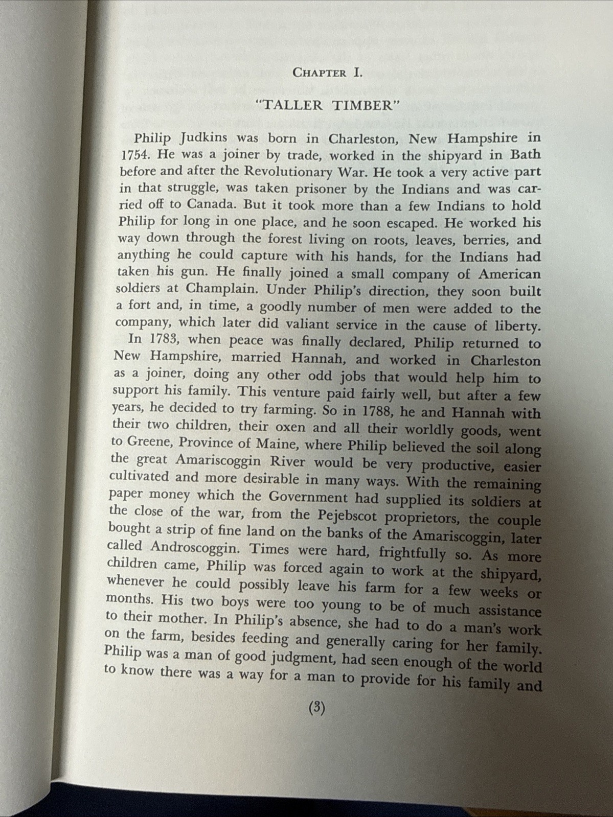 Pines and Pioneers by W. Staples Smith HC Leatherette Maine History Keim 1999