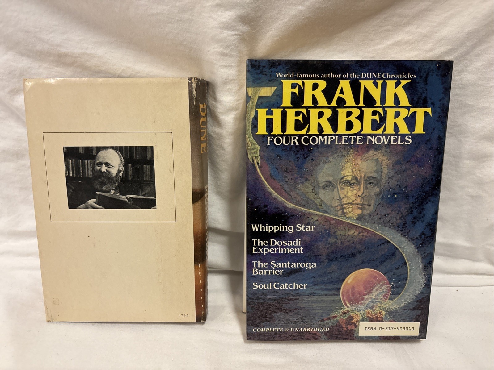 God Emperor of Dune Frank Herbert 1981 BCE Hardcover HCDJ 4 Complete Novels Lot