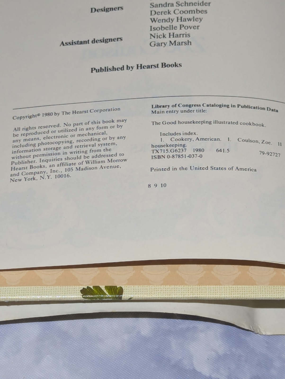 Vintage 1980 First Edition The Good Housekeeping Illustrated Cookbook Hardcover
